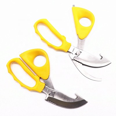 Multi-purpose stainless steel kitchen shears scissors for kitchen,meat and vegetable